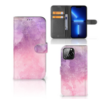 Hoesje iPhone 13 Pro Max Pink Purple Paint - thumbnail