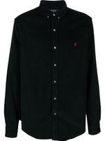 Polo Ralph Lauren chemise à logo brodé - Noir