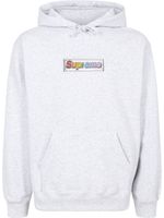 Supreme hoodie Bling à logo Box - Gris