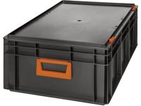 Alutec 139242210188 Kunststofbox Magnus PC 42 (b x h x d) 600 x 233 x 400 mm Zwart, Oranje 1 stuk(s)