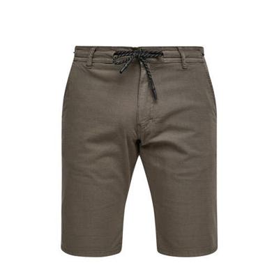 Q/S designed by regular fit chino short kaki