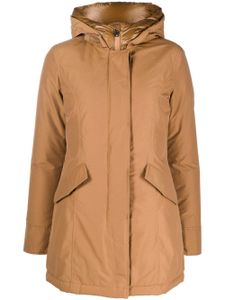 Woolrich parka à fermeture zippée - Marron