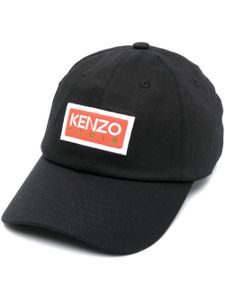 Kenzo casquette à logo brodé - Noir