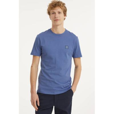 BOSS Casual T-shirt jeansblauw