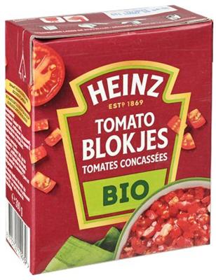 3 pakken Heinz Tomaten Blokjes Naturel Bio 390g - Online Boodschappen bij Butlon - Voor 12 uur besteld, morgen bezorgd