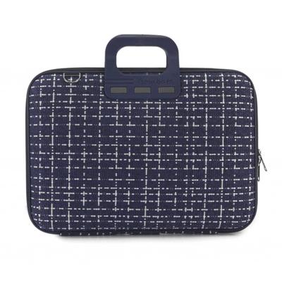 Bombata laptoptas Tweed 15,6 inch 43 x 33 x 7 cm nylon blauw Bombata laptoptas Tweed 15,6 inch 43 x 33 x 7 cm nylon blauw