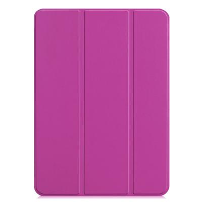 Shop4 - iPad Air (2020) Hoes - Smart Book Case Paars