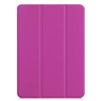 Shop4 - iPad Air (2020) Hoes - Smart Book Case Paars