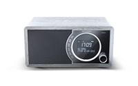 SHARP DR450 digitale radio (DAB/DAB+/FM met RDS, Bluetooth, wekkerfuncties, 6 watt), grijs