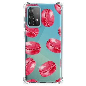 Samsung Galaxy A52 4G/5G Beschermhoes Pink Macarons