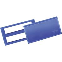 Durable 175907 Etikettentas, zelfklevend Donkerblauw (b x h x d) 113 x 53 x 1.7 mm - thumbnail