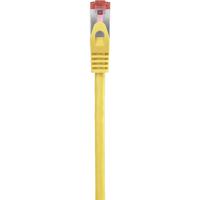 Renkforce RF-5191076 RJ45 Netwerkkabel, patchkabel CAT 6 S/FTP 10.00 m Geel Snagless, Vergulde steekcontacten, Vlambestendig 1 stuk(s)