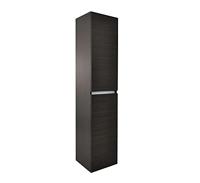 Sanifun Vision kolomkast 2 deuren 160x35x35 hoogglans grijs