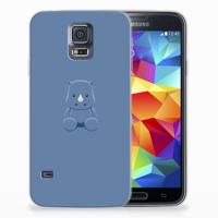 Samsung Galaxy S5 Telefoonhoesje met Naam Baby Rhino