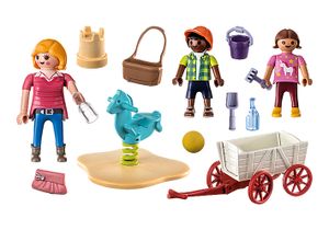 Playmobil City Life Starter Pack opvoeder met bolderwagen 71258