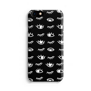 Eye pattern #3: Volledig Geprint iPhone 7 Hoesje