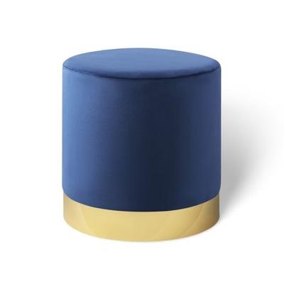 Blauwe poef van Lifa Living