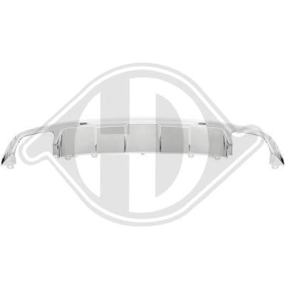 Plaat, bumper DIEDERICHS, Inbouwplaats: Achter, u.a. für Mercedes-Benz Plaat, bumper DIEDERICHS, Inbouwplaats: Achter, u.a. für Mercedes-Benz