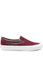 Vans baskets OG Slip-On en daim - Rouge