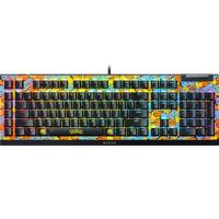 Razer BlackWidow V4 X Pokémon Edition - Mechanisch Gaming Toetsenbord - Chroma RGB - Groen Clicky Schakelaars - 6 Speciale Macro Toetsen - Doubleshot ABS Keycaps - QWERTY US Layout | Pokémon Kanto