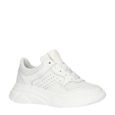 Hip H1760 leren chunky sneakers wit Hip H1760 leren chunky sneakers wit
