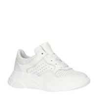 Hip H1760 leren chunky sneakers wit