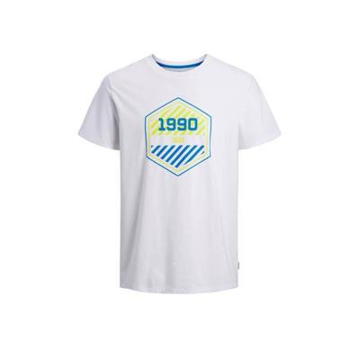 JACK & JONES CORE T-shirt met printopdruk wit