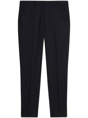 AMI Paris pantalon de costume à plis marqués - Noir