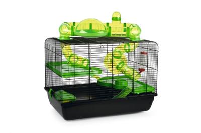 Beeztees Galaxy - Knaagdierkooi - Zwart - 58x38x43 cm