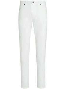 Zegna jean Roccia à coupe slim - Blanc