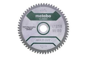 Metabo MULTI CUT CLASSIC 628667000 Cirkelzaagblad 305 x 30 x 2.2 mm Aantal tanden: 80 1 stuk(s)