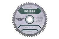 Metabo MULTI CUT CLASSIC 628667000 Cirkelzaagblad 305 x 30 x 2.2 mm Aantal tanden: 80 1 stuk(s)