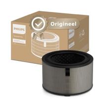 Origineel vervangingsfilter van Philips voor de 2-in-1 luchtreiniger en luchtbevochtiger 3400 serie AC3420 en AC3421, HEPA NanoProtect + Actief Koolstof, 12 maanden levensduur, zwart/wit (FY3400/30)