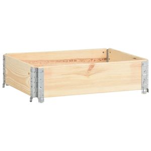 Palletopzetrand 60x80 cm massief grenenhout