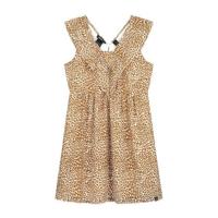 NIK&NIK jurk Tavi met paisleyprint lichtbruin