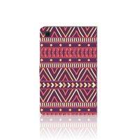 Samsung Galaxy Tab A7 (2020) Tablet Hoes Aztec Paars