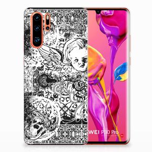 Silicone Back Case Huawei P30 Pro Skulls Angel