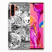 Silicone Back Case Huawei P30 Pro Skulls Angel