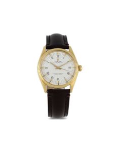 Rolex montre Oyster Perpetual 34 mm pre-owned (1966) - Blanc