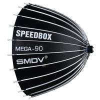 SMDV Speedbox Mega-90 Deep softbox Zilver Bowens - thumbnail