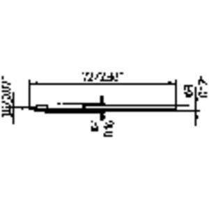 Ersa 212 ED LF Soldeerpunt Beitelvorm Grootte soldeerpunt 1.8 mm Inhoud: 1 stuk(s)