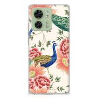 TPU Hoesje voor Motorola Edge 40 Pink Peacock - thumbnail