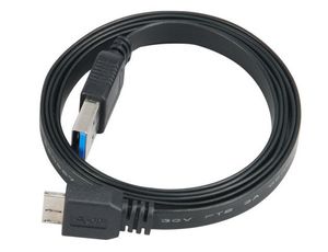 Akasa 1.5m USB 3.0 A/Micro-B USB-kabel 1,5 m USB 3.2 Gen 1 (3.1 Gen 1) USB A Micro-USB B Zwart