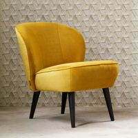 WOOOD Fauteuil Sara Velvet - thumbnail