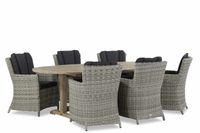 Garden Collections Venerdi/Brighton ovaal 240 cm dining tuinset 7-delig