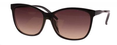 AZ Eyewear zonnebril Basic cat. 3 zwart/bruin (190 A)