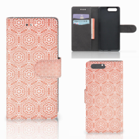 Huawei P10 Telefoon Hoesje Pattern Orange
