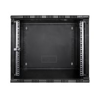 LogiLink 19 WALLMOUNT SOHO BOX 9U 540*550, BLACK, FLATPACK 19inch-wandkast (b x h x d) 540 x 456 x 550 mm 9 HE Zwart (RAL 9005) - thumbnail