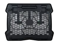 Conceptronic THANA06B laptop cooling pad 39,6 cm (15.6") Zwart - thumbnail