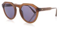 Daniel Hechter zonnebril DHS214 dames rond cat. 3 bruin/paars